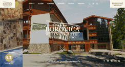Desktop Screenshot of hotelborovica.sk
